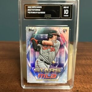 Adley Rutschman 2023 Topps Stars of MLB Rookie Gem Mint 10